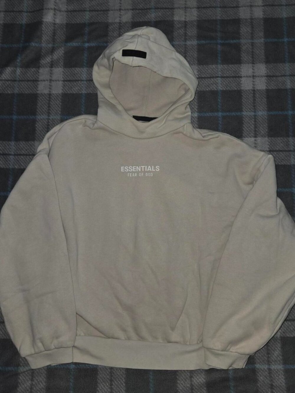 Essentials Fear of God cream hoodie sweatshirt